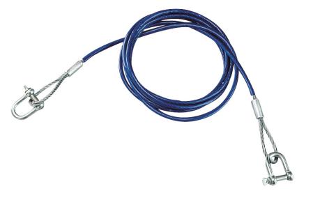 Cablu tractare metalic Ø 6mm - 3,5m - 3000kg