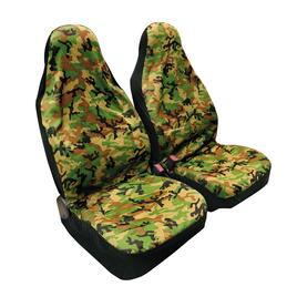 Huse scaun fata camouflage 2buc