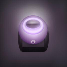 Lampa de veghe cu led si senzor de lumina- violet