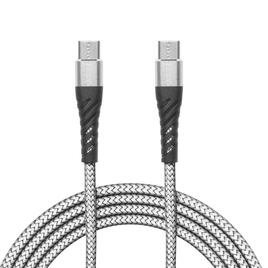 Cablu de date - type-c - type-c, alb - 1 m