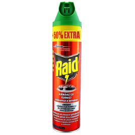 Spray impotriva gandacilor si furnicilor raid, 600ml cu +50% extra