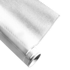 Autocolant folie fibra de carbon 3d, 100x150cm - carbon/alb