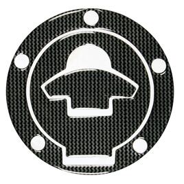 Autocolant protector pentru buson rezervor motocicleta, carbon, ducati, 5 gauri