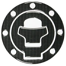 Autocolant protector pentru buson rezervor motocicleta, carbon, suzuki, 7 gauri